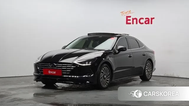 Hyundai Sonata Hybrid (DN8) 2023 Черный из Кореи