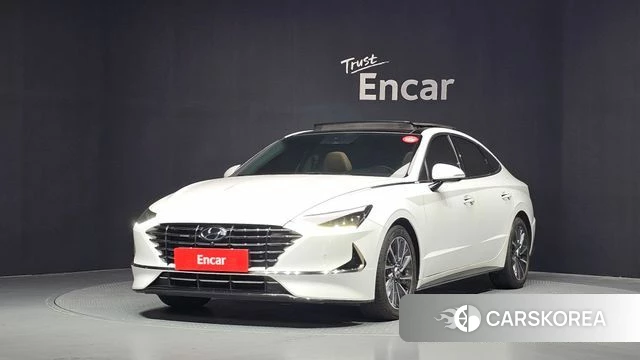 Hyundai Sonata (DN8) 2019 Белый из Кореи