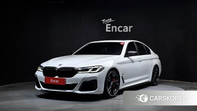 BMW 5 Series (G30) 2022 Белый из Кореи