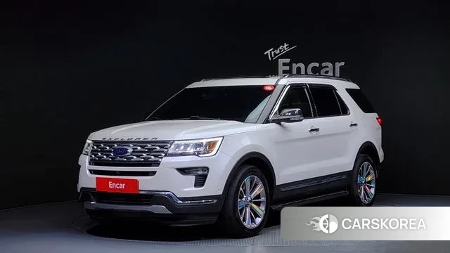 Ford Explorer 2018 Белый из Кореи