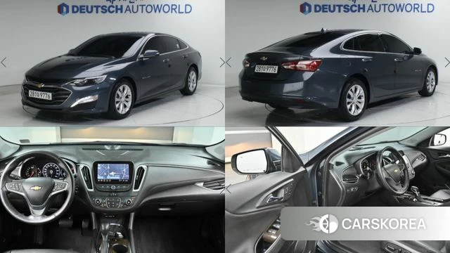 Chevrolet (GM Daewoo) The New Malibu 2022 Серый из Кореи