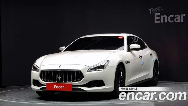 Maserati Quattroporte 2018 Белый из Кореи