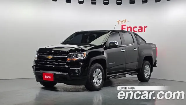 Chevrolet (GM Daewoo) Real New Colorado 2022 Черный из Кореи