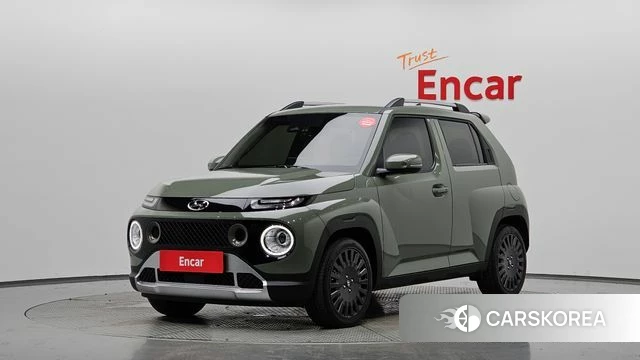 Hyundai Casper 2024 Темно-зеленый из Кореи