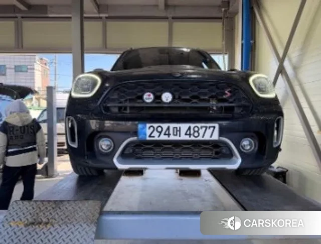 Mini Cooper S Countryman 2022 Черный из Кореи