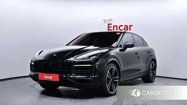 Porsche Cayenne (PO536) 2022 Черный из Кореи