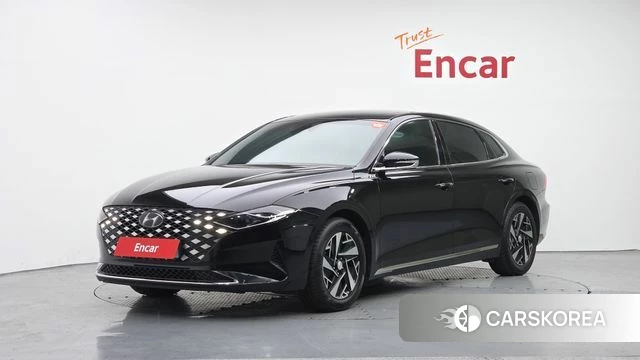 Hyundai The New Grandeur IG Hybrid 2021 Черный из Кореи