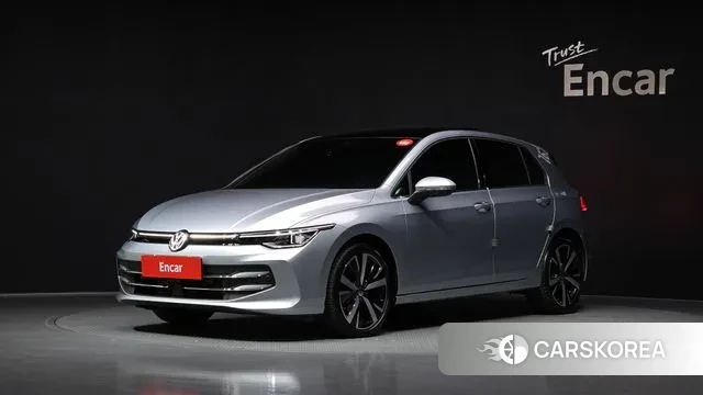 Volkswagen Golf 8th Generation 2025 Серебряный из Кореи