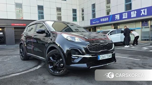 Kia Sportage The Bold 2020 Черный из Кореи