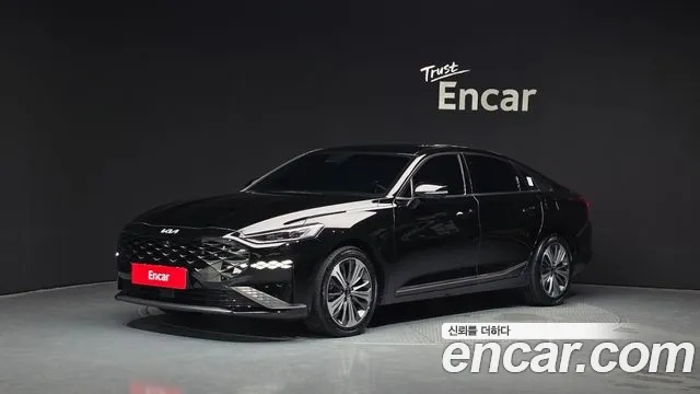 Kia K8 Hybrid 2021 Черный из Кореи