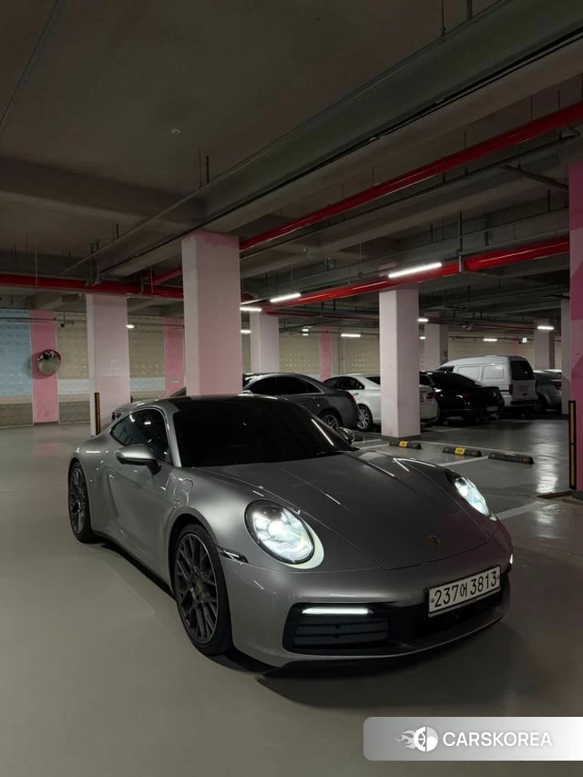 Porsche 911(992) 2020 Серебряный из Кореи