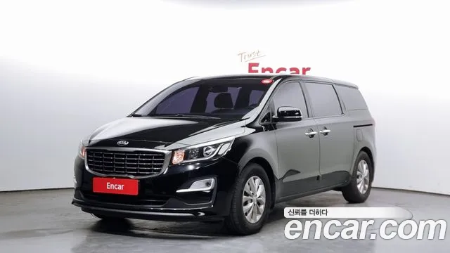 Kia The New Carnival 2018 Черный из Кореи