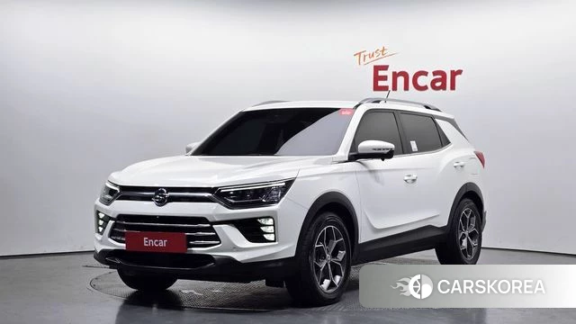 Ssangyong Beautiful Korando 2019 Белый из Кореи