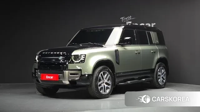 Land Rover Defender (L663) 2024 Темно-зеленый из Кореи