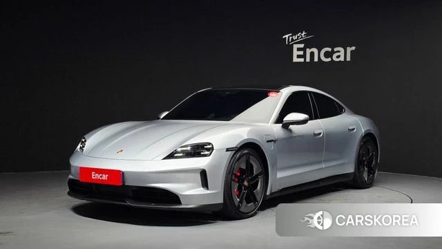 Porsche Taycan 2025 Серебряный из Кореи