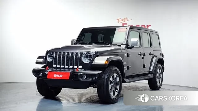 Jeep Wrangler (JL) 2021 Серый из Кореи