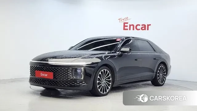 Hyundai Grandeur Hybrid (GN7) 2023 Черный из Кореи