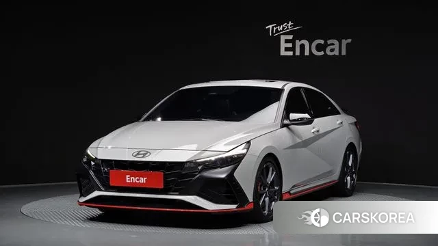 Hyundai Avante (CN7) 2022 Серебристо-серый из Кореи