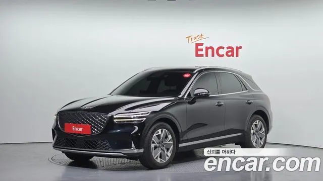 Genesis Electrified GV70 2022 Черный из Кореи