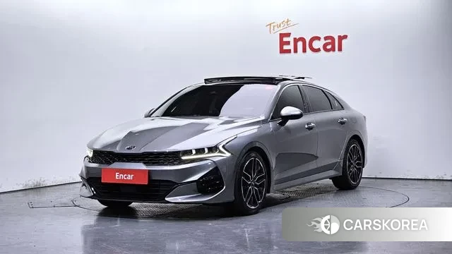 Kia K5 3rd generation 2020 Серебристо-серый из Кореи