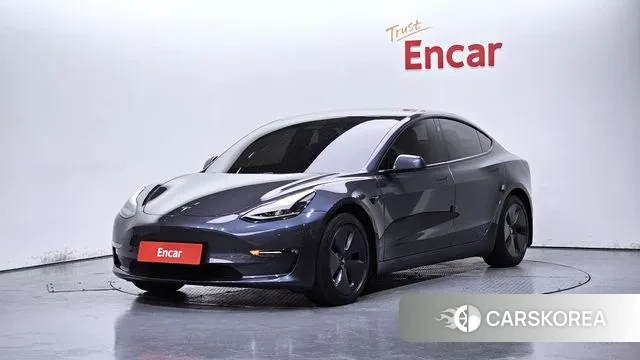 Tesla Model 3 2021 Серый из Кореи