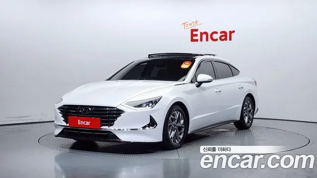 Hyundai Sonata (DN8) 2020 Белый из Кореи