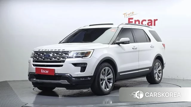 Ford Explorer 2018 Белый из Кореи