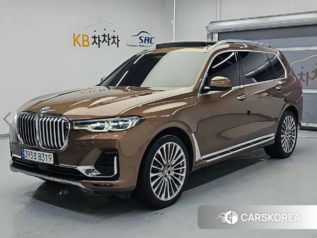 BMW X7 (G07) 2020 Коричневый из Кореи