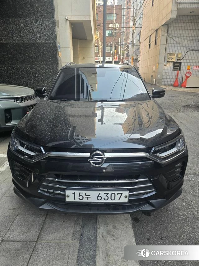 Ssangyong Beautiful Korando 2019 Черный из Кореи