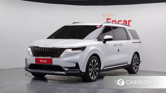 Kia Carnival 4th generation 2021 Белый из Кореи