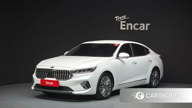 Kia K7 Premier Hybrid 2021 Белый из Кореи