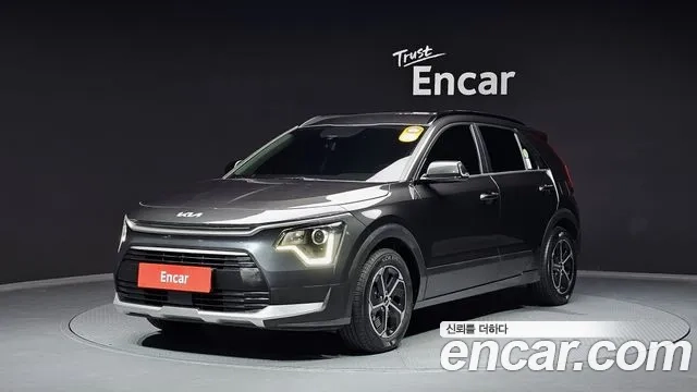 Kia Di Ol Nu Niro 2022 Серый из Кореи