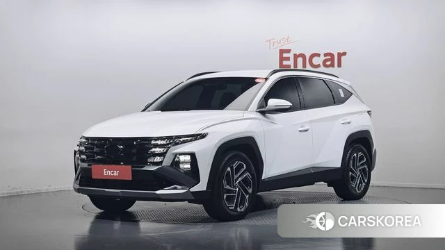 Hyundai The New Tucson Hybrid (NX4) 2025 Белый из Кореи