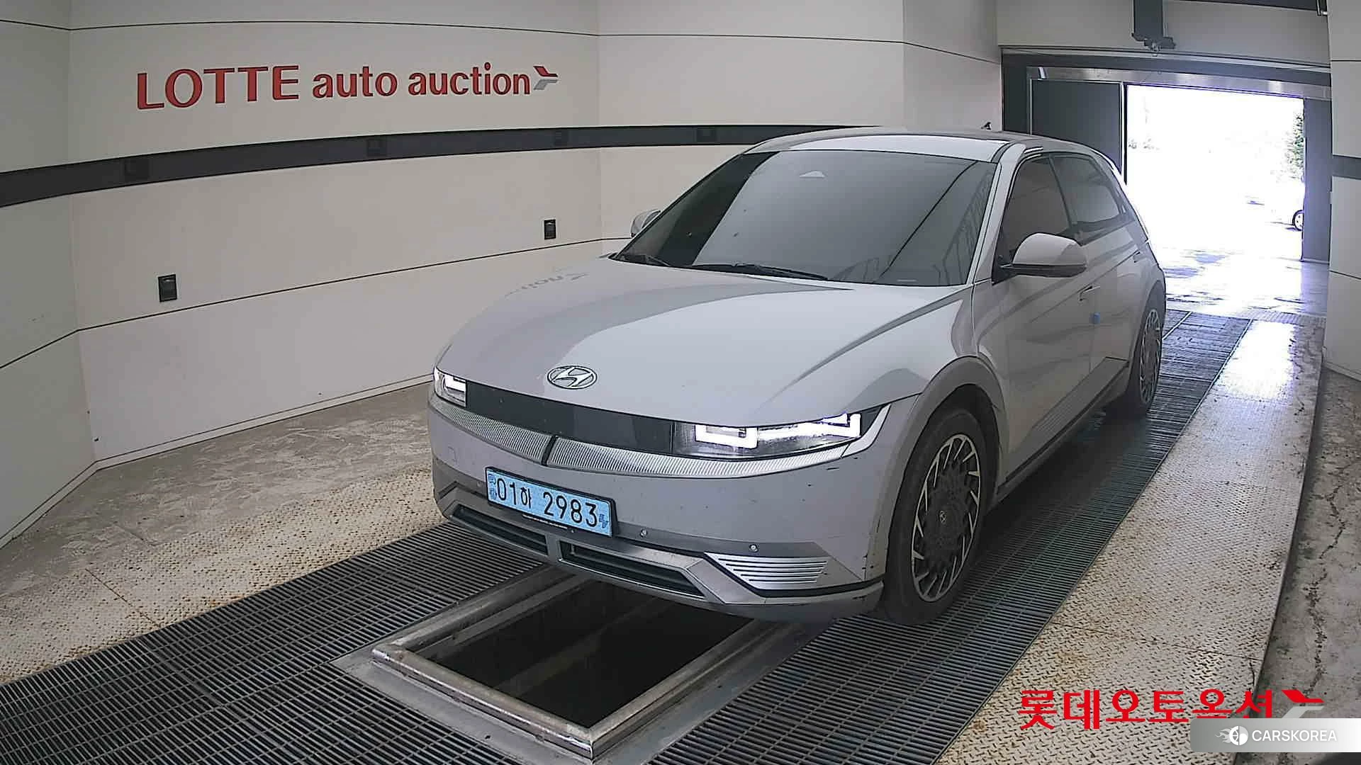 Hyundai IONIQ 5 2022 Cyber Grey Metallic из Кореи