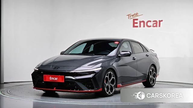 Hyundai The New Avante (CN7) 2024 Серый из Кореи