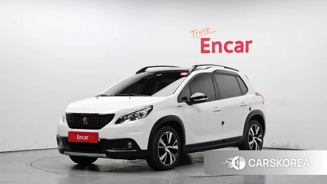 Peugeot 2008 2018 Белый из Кореи