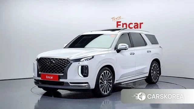 Hyundai Palisade 2022 Белый из Кореи