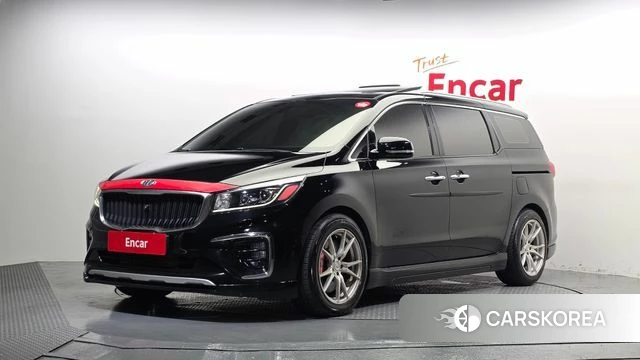 Kia The New Carnival 2018 Черный из Кореи