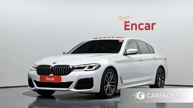 BMW 5 Series (G30) 2021 Белый из Кореи