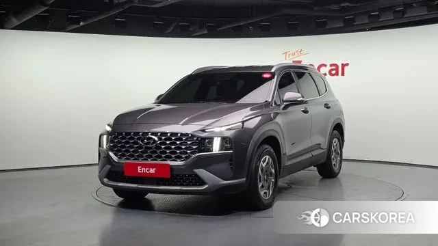 Hyundai The New Santa Fe 2022 Серый из Кореи