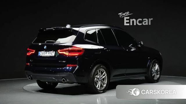 BMW X3 (G01) 2021 Синий из Кореи