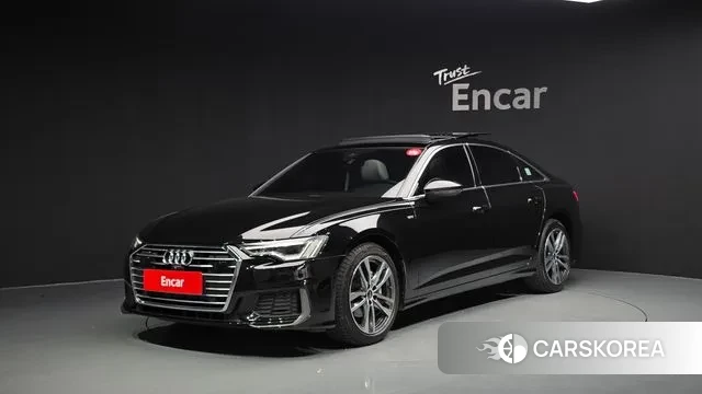 Audi A6 (C8) 2022 Черный из Кореи