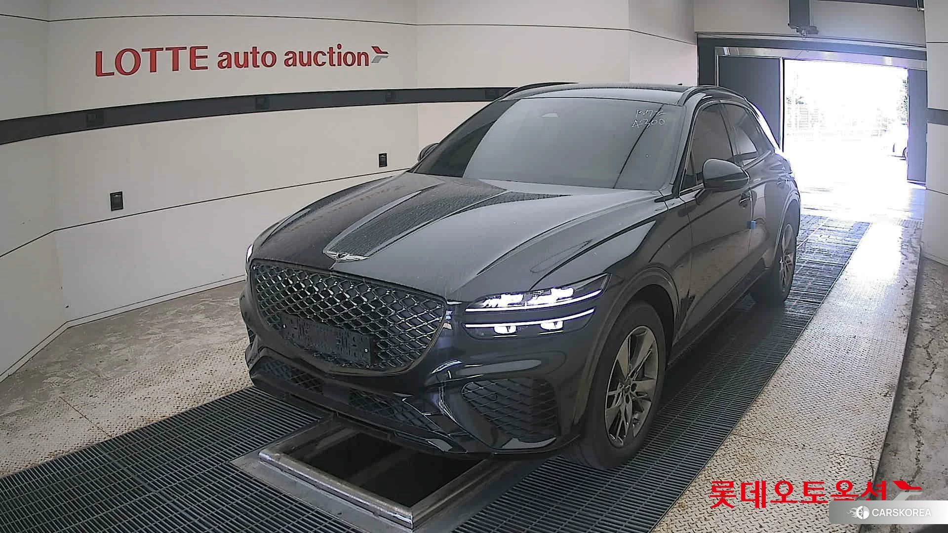 Hyundai GV70 2021 Черный из Кореи