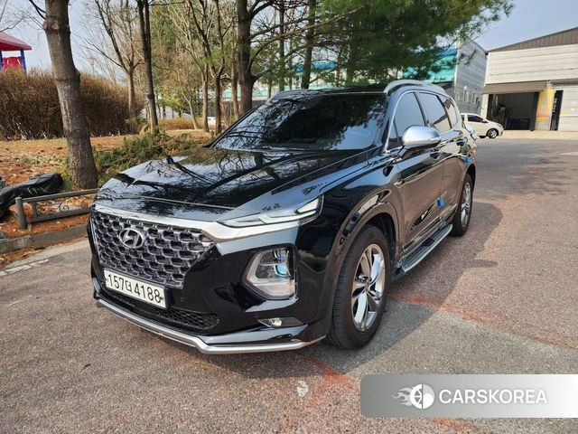 Hyundai Santa Fe TM 2020 Черный из Кореи