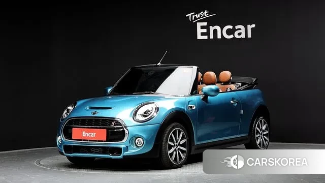 Mini Cooper Convertible 2020 Синий из Кореи