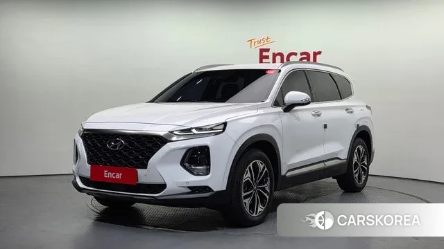 Hyundai Santa Fe TM 2019 Белый из Кореи