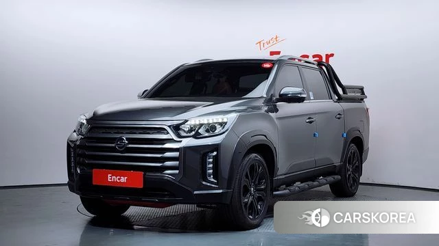 Ssangyong The New Rexton Sport 2021 Серый из Кореи