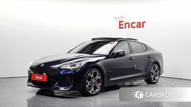 Kia Stinger 2018 Синий из Кореи