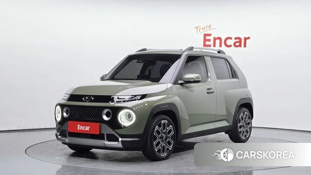 Hyundai Casper 2022 Светло-зеленый из Кореи