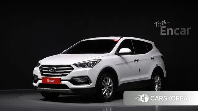 Hyundai Santa Fe The Prime 2018 Белый из Кореи